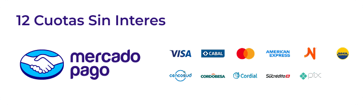 12 Cuotas Sin Interés — Mercado Pago y tarjetas